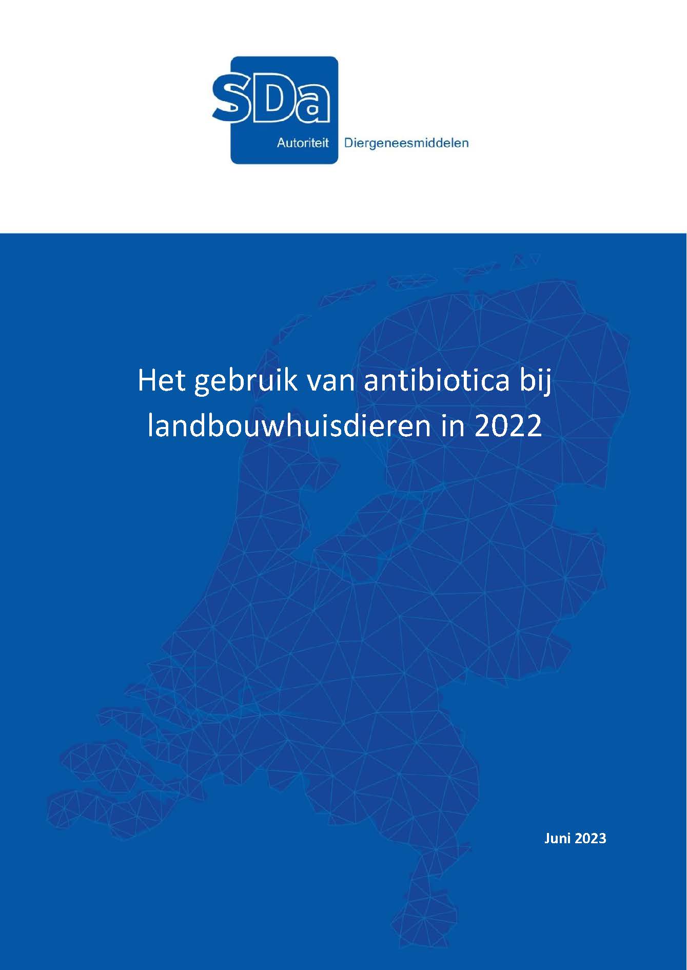 SDa-brief en -rapport 'antibioticumgebruik in 2022'